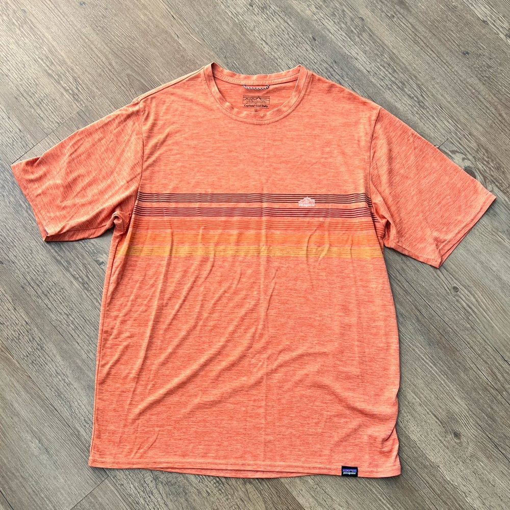 PATAGONIA CAPILENE COOL DAILY GRAPHIC SHIRT MEN'S size small